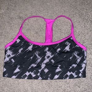 C9 reversible sports bra.  Black/gray/purple